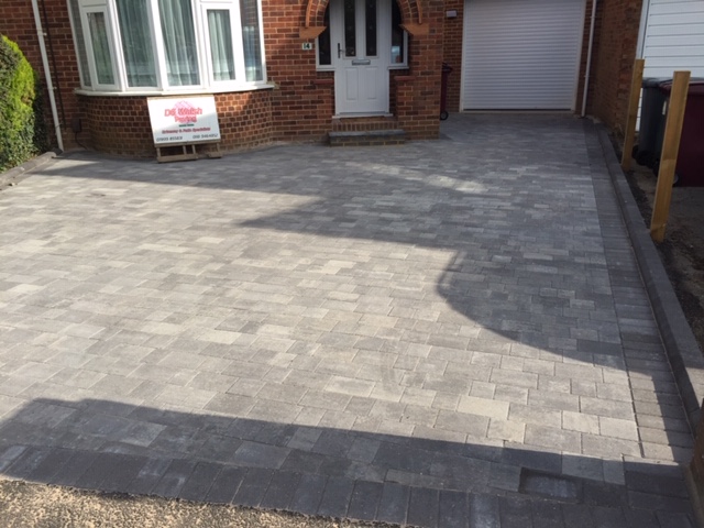 Parking area in Emmer Green, Reading, Berkshire by your friendly local builders