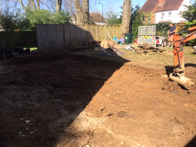 Walkway in Emmer Green, Reading, Berkshire by your friendly local builders